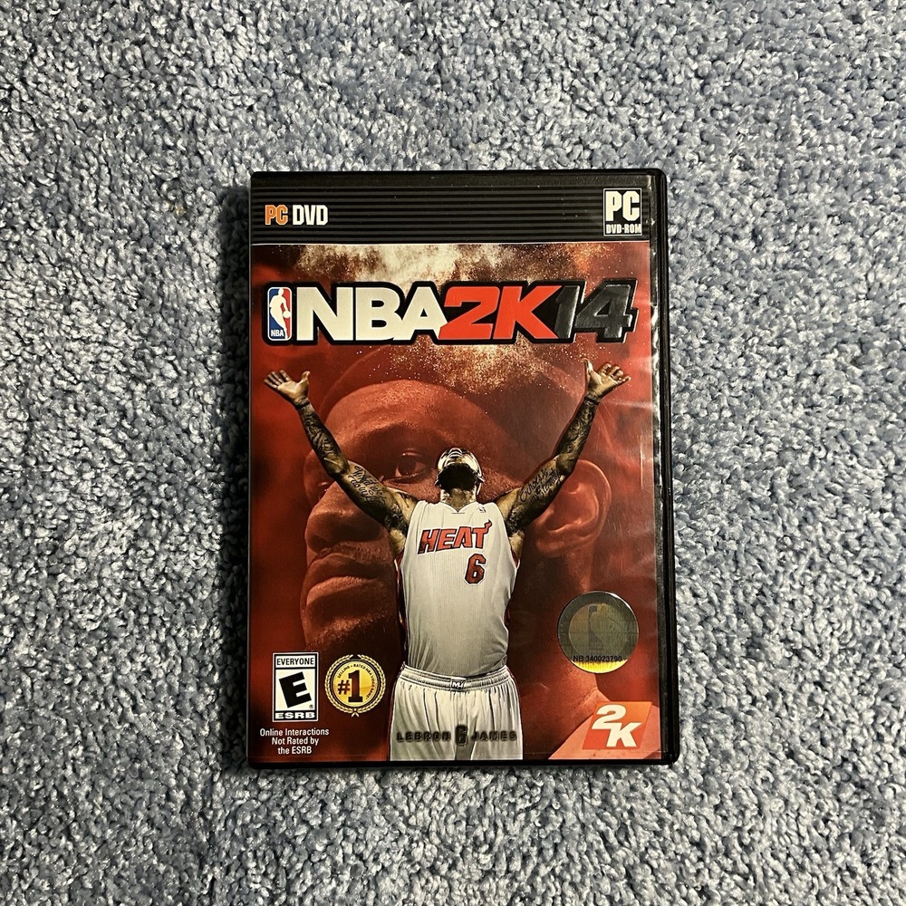 NBA 2K14 PC DVD Video Game 2K 14 2013 Computer Windows Complete